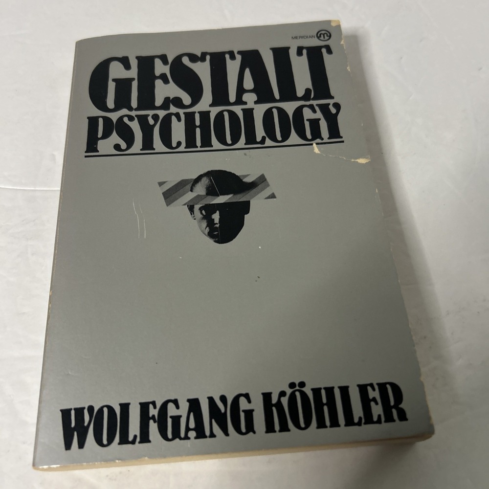 Gestalt Psychology by Kohler
